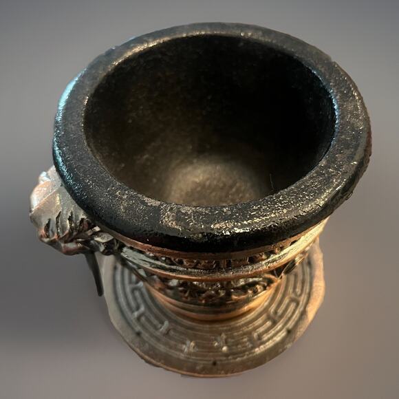 VTG New Sang Kung Lucky Star Dragon Hibachi Copper Stove Taiwan - Really NICE!! - Picture 7 of 9